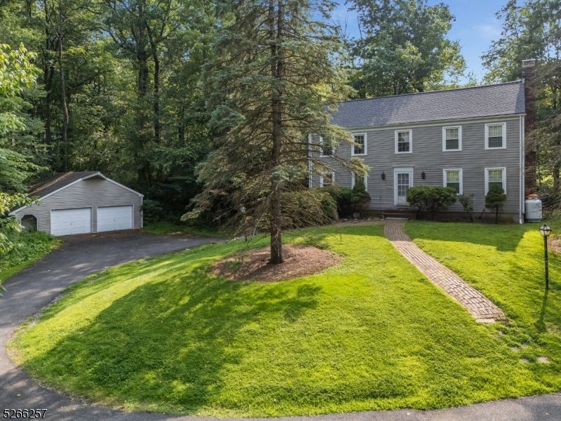 Backyard, Detached Garage, Exterior, Facade, Georgian