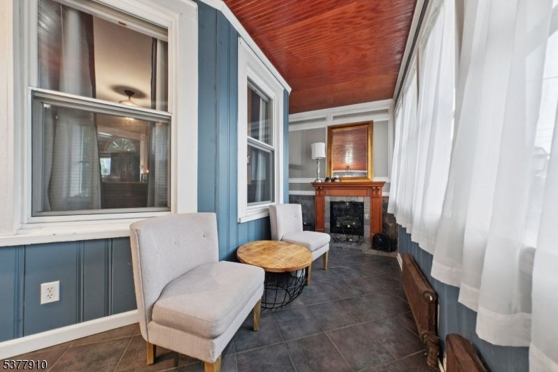 Fireplace, Interior, Wooden Ceilings