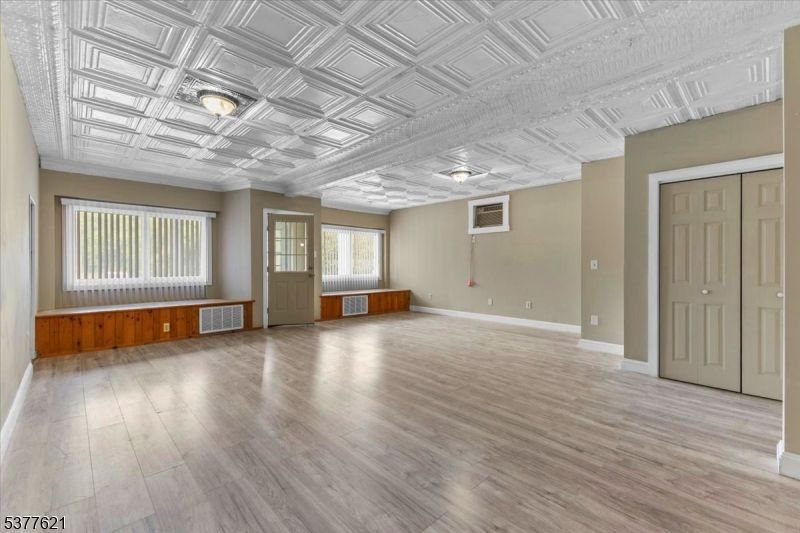 Empty room, Interior, Wood Texture Flooring