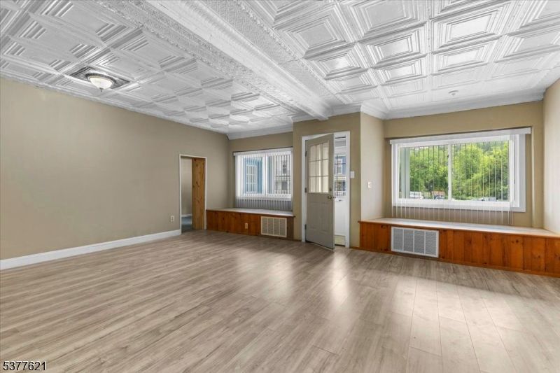 Empty room, Interior, Wood Texture Flooring