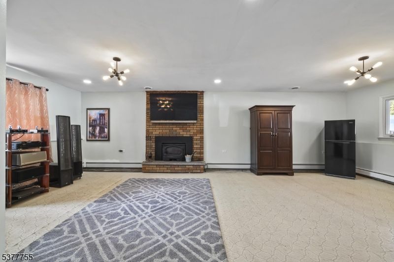 Fireplace, Interior, Pendant Lights, Recessed Lighting
