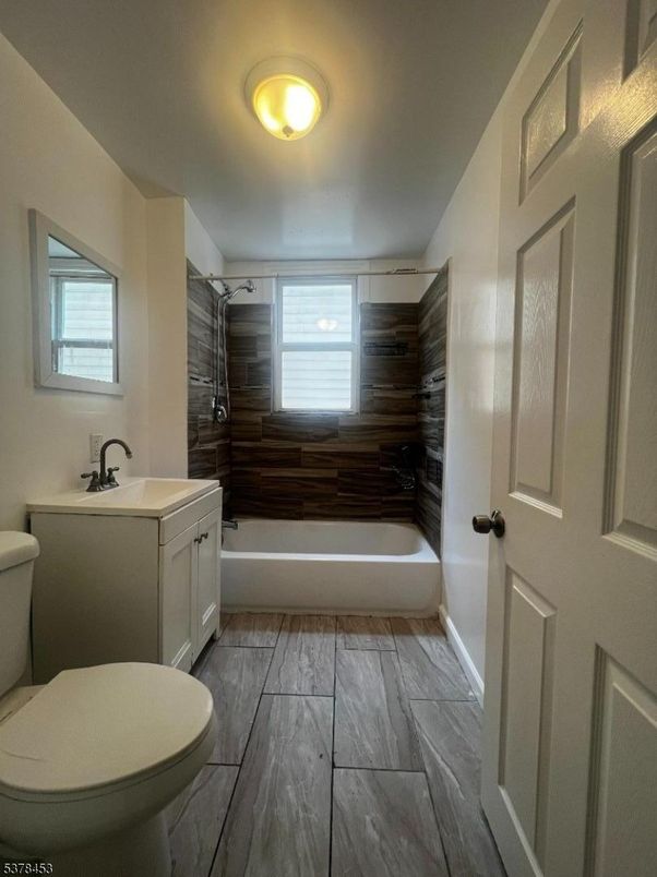 Bathroom, Interior, Wood Texture Flooring, Wooden Walls