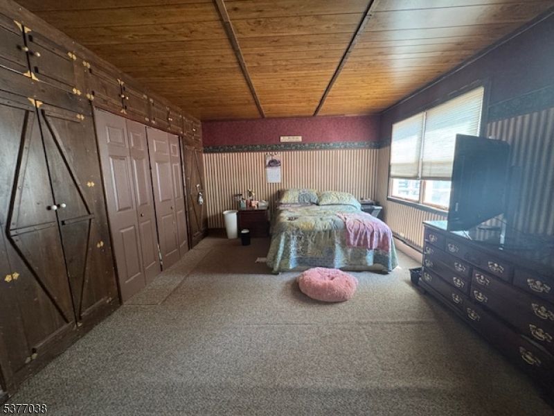 Bedroom, Interior, Wooden Ceilings
