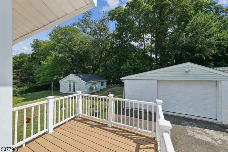 Backyard, Detached Garage, Exterior