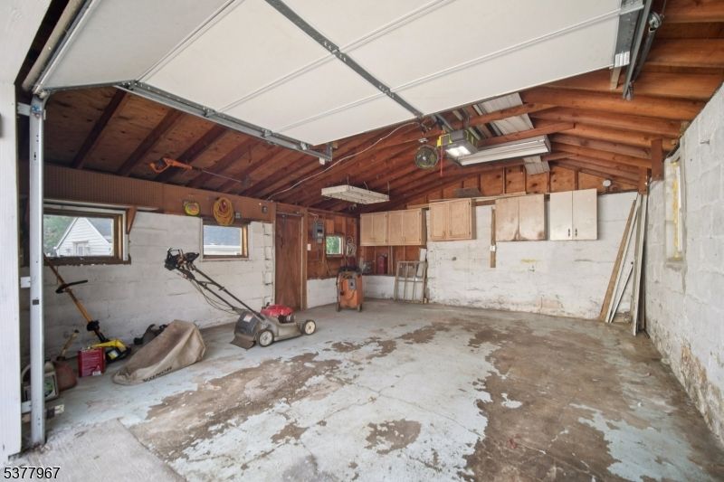 Garage, Interior, Wooden Beams, Wooden Ceilings, Wooden Walls