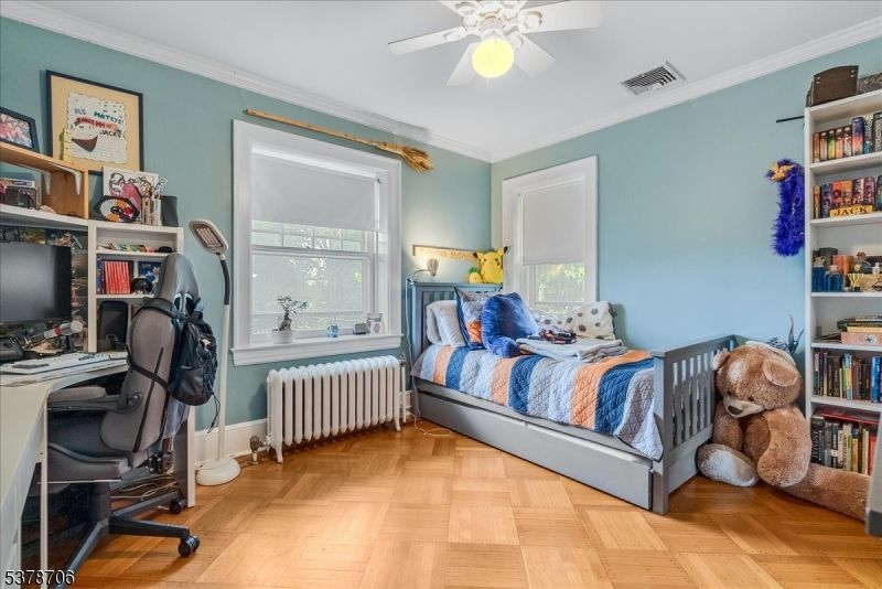 Bedroom, Home Office, Interior, Wood Texture Flooring