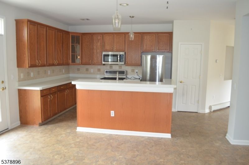 Interior, Kitchen, Pendant Lights, Stainless Steel Appliances