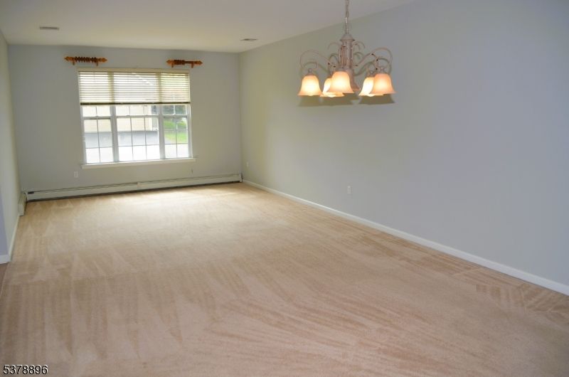 Chandelier, Empty room, Interior
