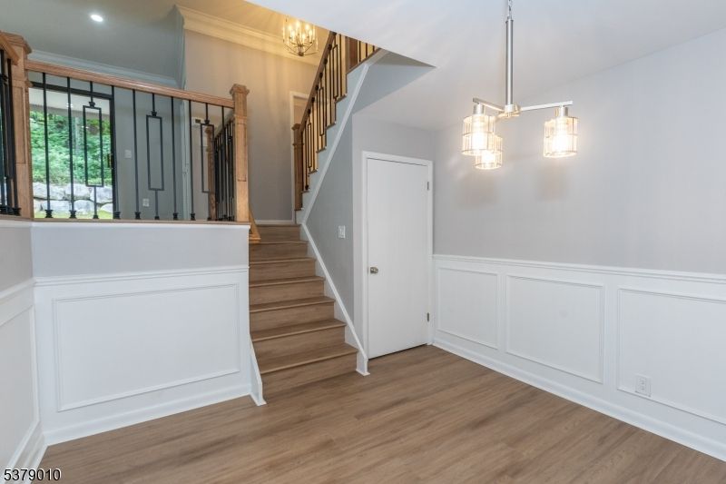 Chandelier, Interior, Pendant Lights, Recessed Lighting, Wood Texture Flooring