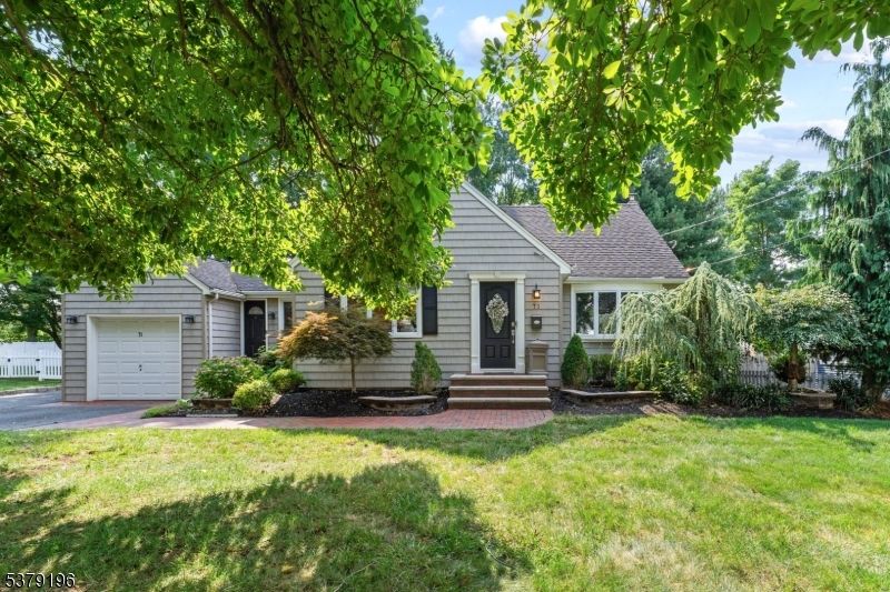 Attached, Backyard, Detached Garage, Exterior, Facade, Cape Cod