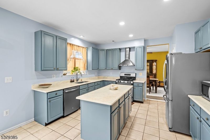 Interior, Kitchen, Recessed Lighting, Stainless Steel Appliances
