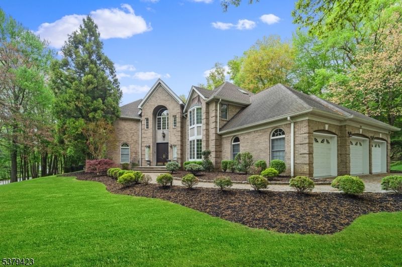 Attached, Exterior, Facade, Brick Facade, French Provincial