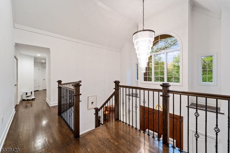 Chandelier, Interior, Recessed Lighting, Wood Texture Flooring