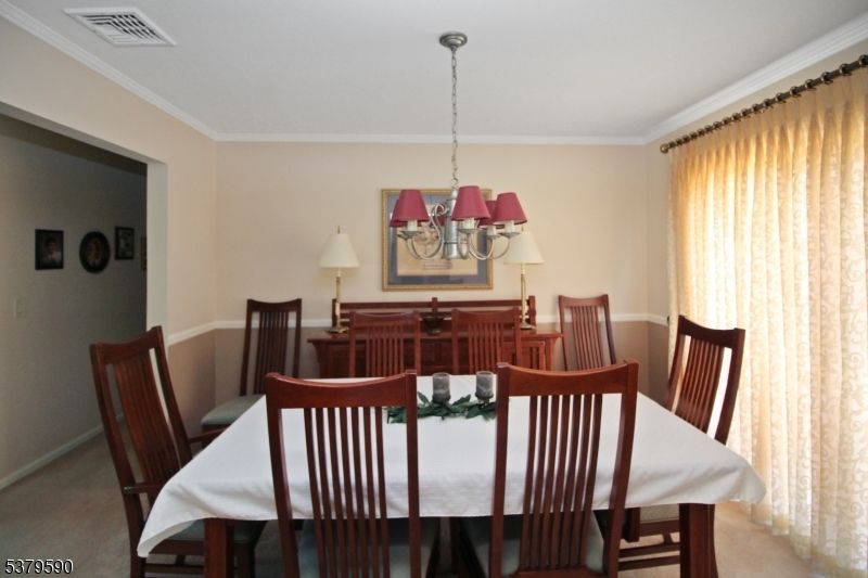 Chandelier, Dining room, Interior