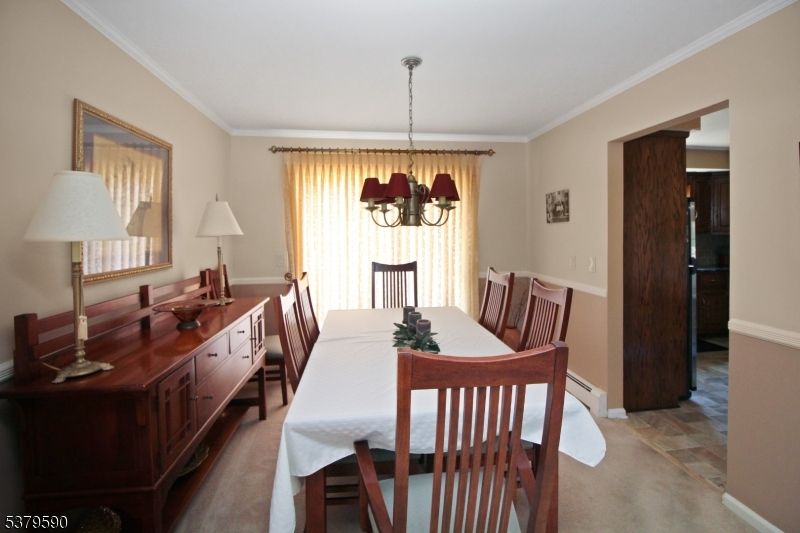 Chandelier, Dining room, Interior