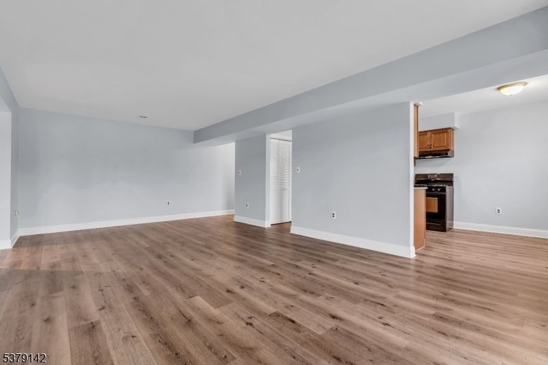 Empty room, Interior, Kitchen, Wood Texture Flooring