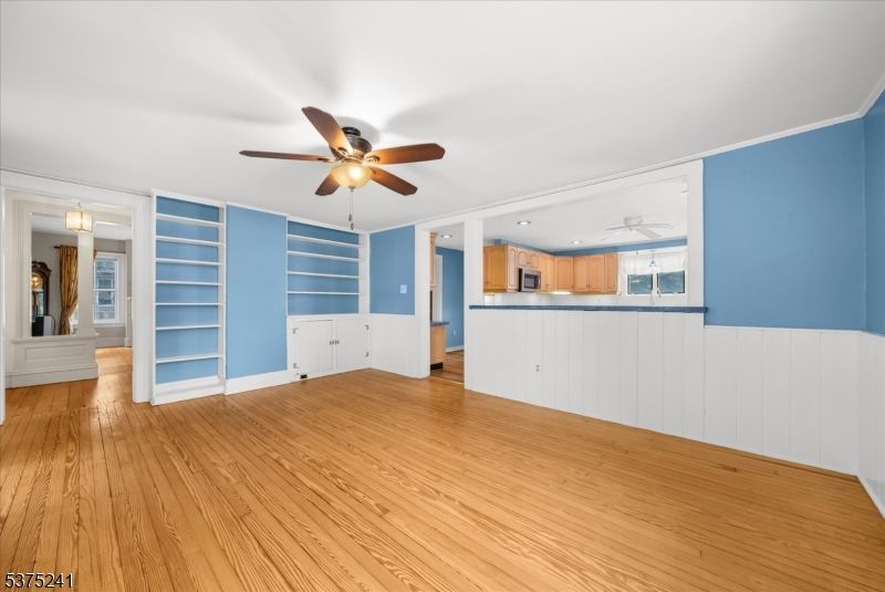 Empty room, Interior, Kitchen, Wood Texture Flooring
