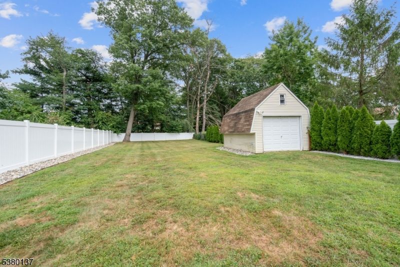 Backyard, Detached Garage, Exterior