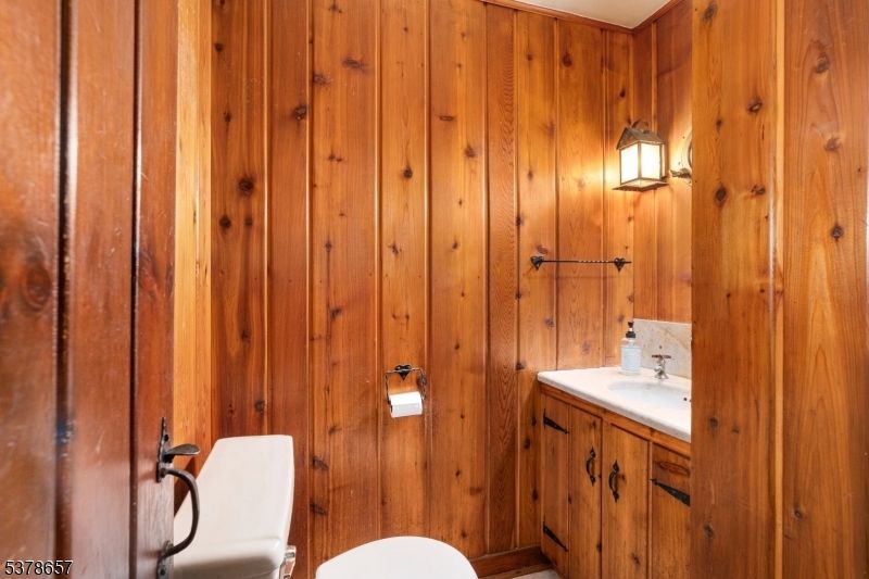 Bathroom, Interior, Wooden Walls