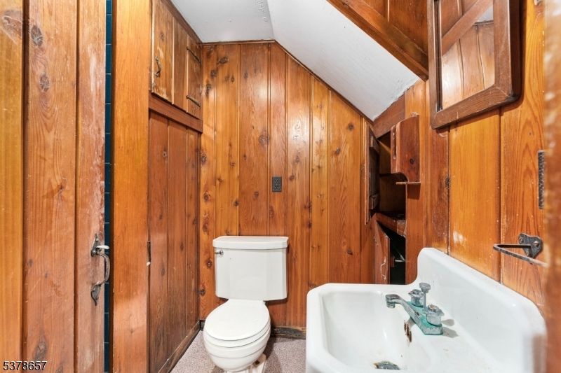 Bathroom, Interior, Wooden Walls