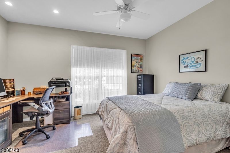 Bedroom, Home Office, Interior, Recessed Lighting