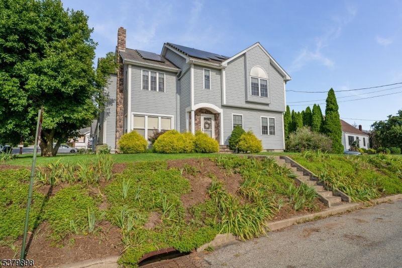 Backyard, Exterior, Facade, Solar Panels, Queen Anne Victorian