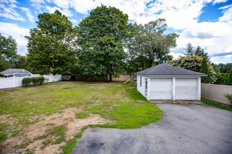 Backyard, Detached Garage, Exterior