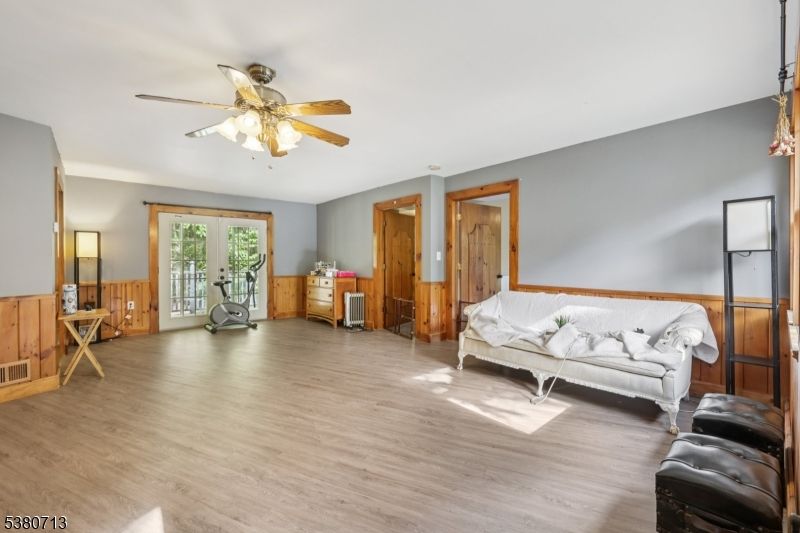 Fitness Equipment, Interior, Wood Texture Flooring