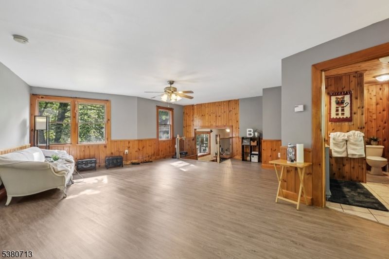 Interior, Living room, Wood Texture Flooring, Wooden Walls