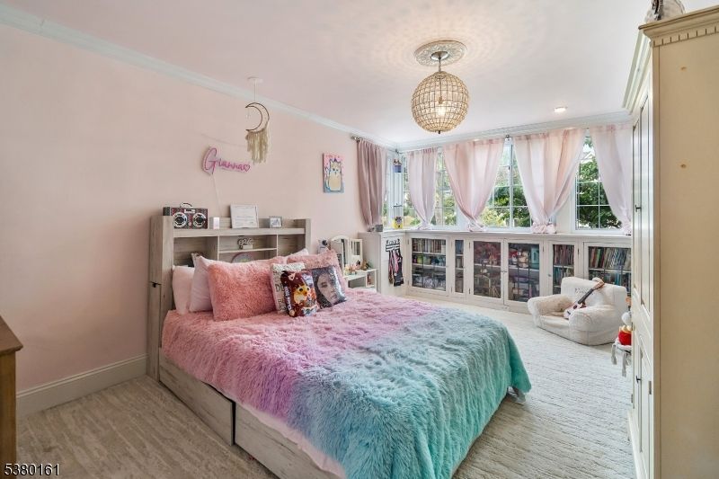 Bedroom, Interior, Pendant Lights, Recessed Lighting