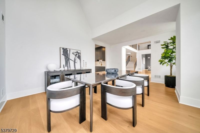 Dining room, Interior, Wood Texture Flooring