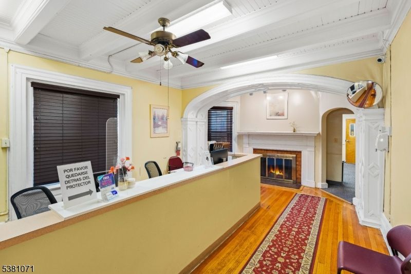 Fireplace, Interior, Wood Texture Flooring