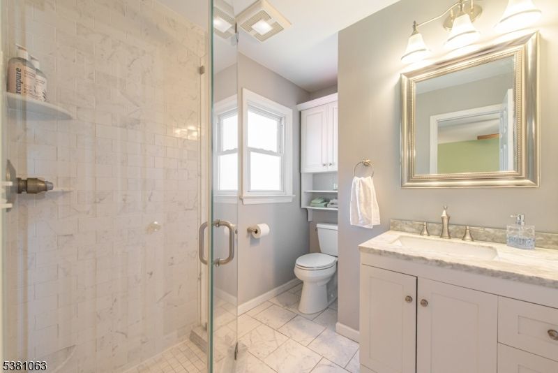 Bathroom, Glass Shower, Interior, Marble, Marble Walls