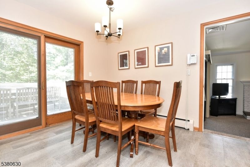 Chandelier, Dining room, Interior