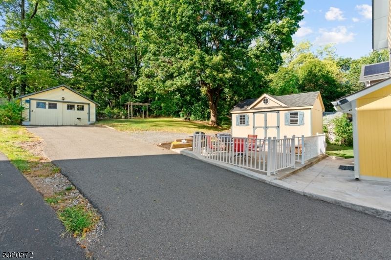 Backyard, Detached Garage, Exterior