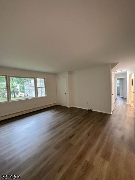 Empty room, Interior, Wood Texture Flooring