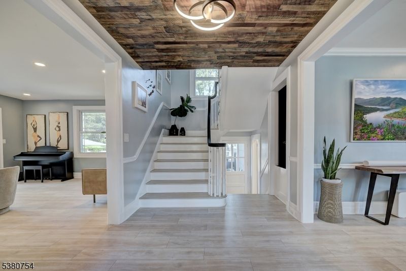 Interior, Piano, Recessed Lighting, Wooden Ceilings, Wood Texture Flooring