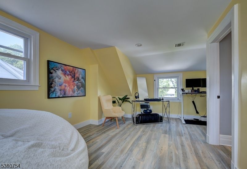 Bedroom, Home Office, Interior, Wood Texture Flooring