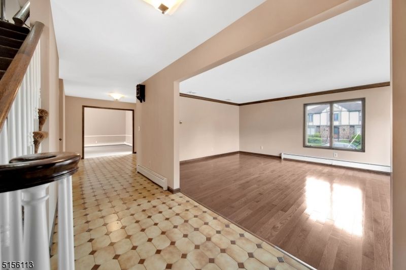 Empty room, Interior, Wood Texture Flooring