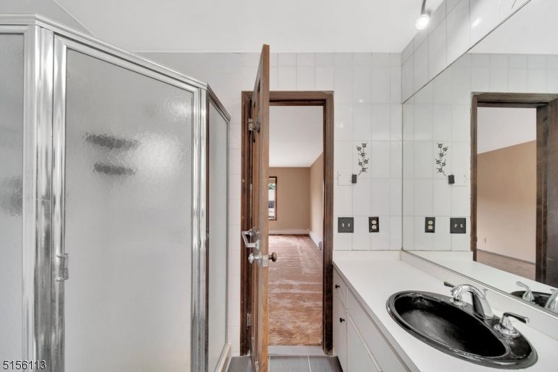 Bathroom, Dual Sink Vanities, Glass Shower, Interior
