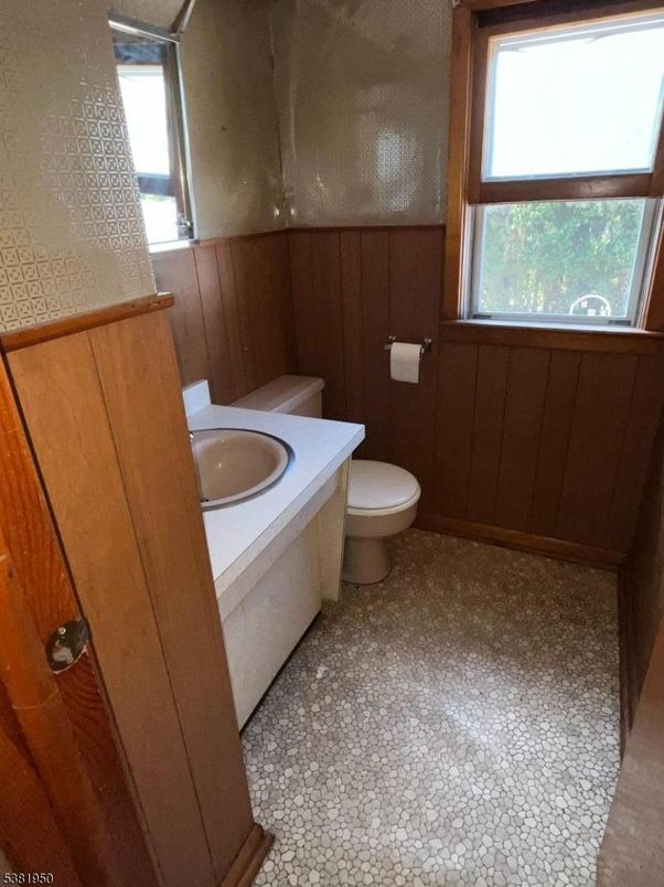 Bathroom, Interior, Wooden Walls