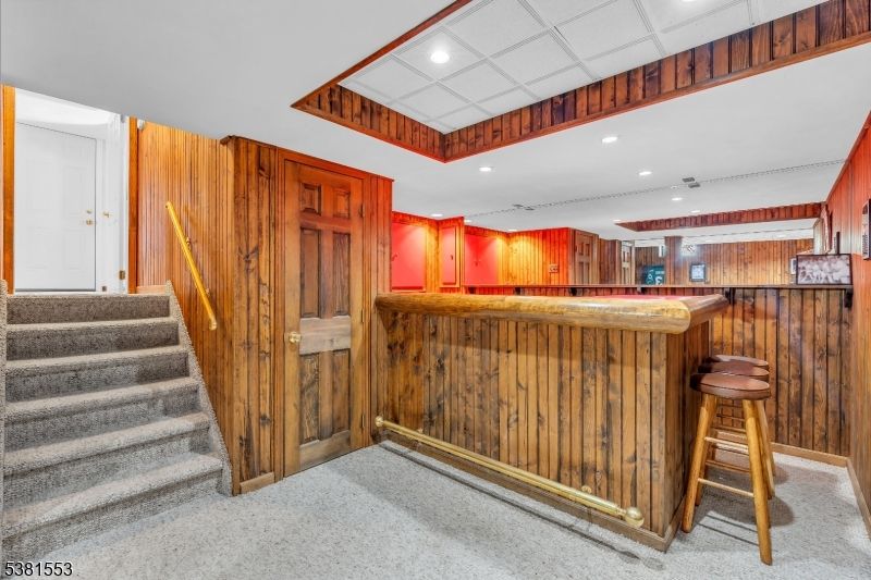 Interior, Recessed Lighting, Wooden Walls