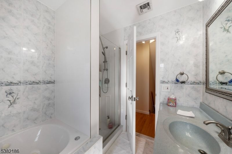 Bathroom, Glass Shower, Interior, Marble, Marble Walls