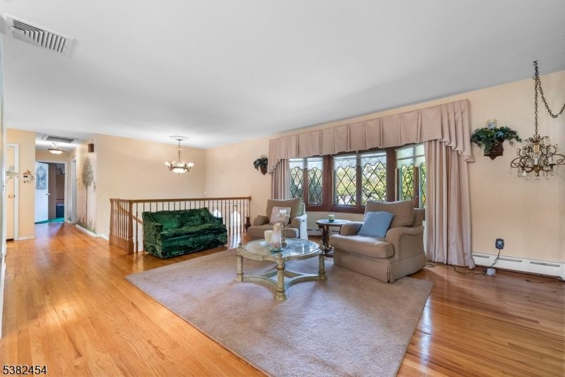 Chandelier, Interior, Living room, Wood Texture Flooring