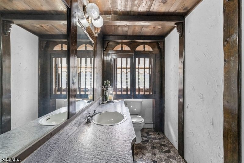 Bathroom, Interior, Wooden Beams, Wooden Ceilings