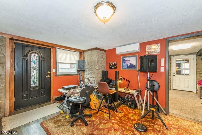 Fitness Equipment, Home Office, Interior, Wood Texture Flooring