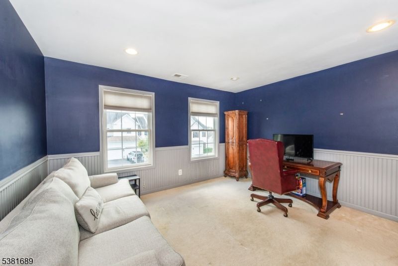 Home Office, Interior, Recessed Lighting