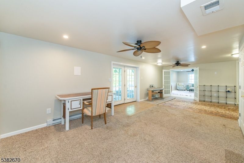 Dining room, Interior, Recessed Lighting