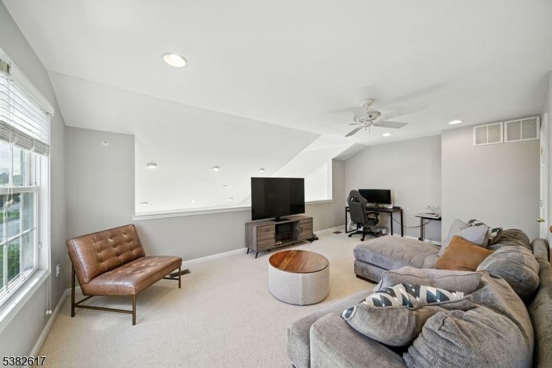 Home Office, Interior, Living room, Recessed Lighting