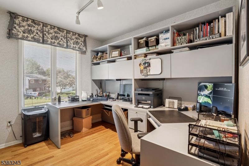 Home Office, Interior, Wood Texture Flooring